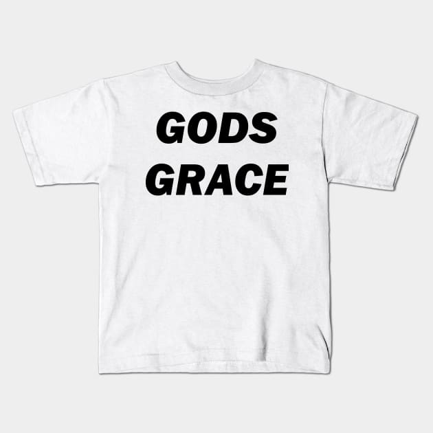 Gods Grace Kids T-Shirt by joanneg